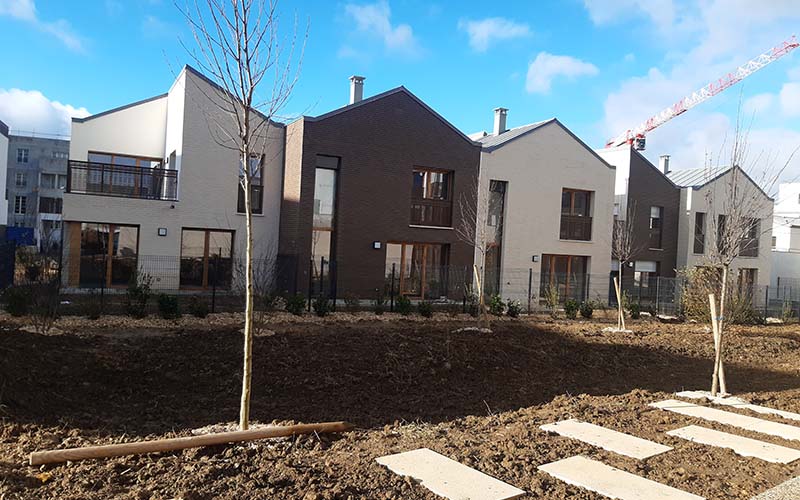 Réalisation de 92 logements et 8 maisons Zac Charles Renard Maitre d'ouvrage MARIGNAN